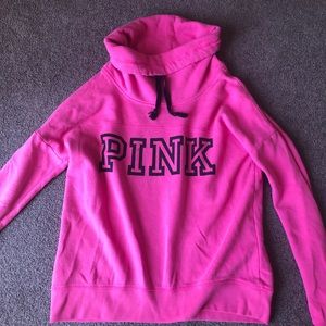 PINK Victoria Secret Cowl-neck Sweatshirt